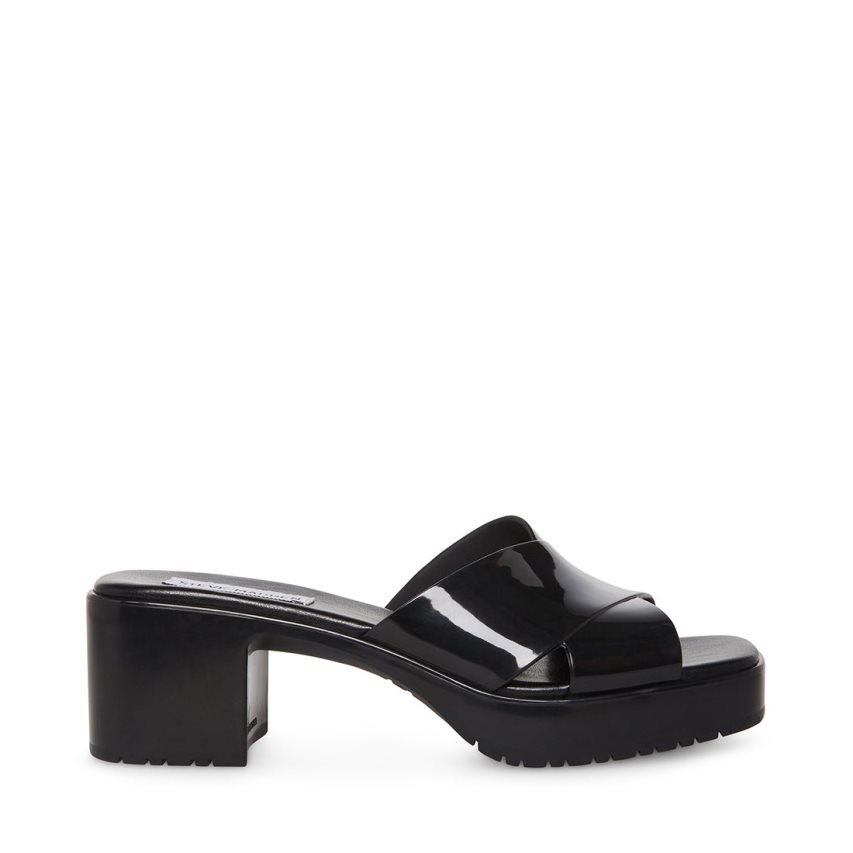 Mulas Steve Madden Harley Mujer Negras | ES PJS916